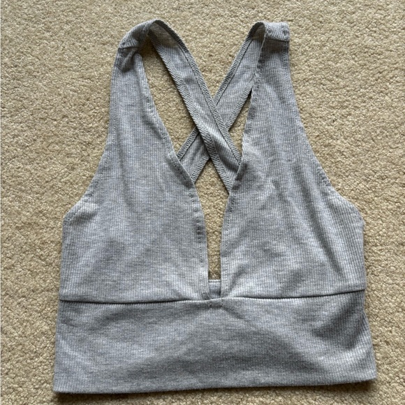 SHEIN Other - Gray Cross-Back Women's Tank